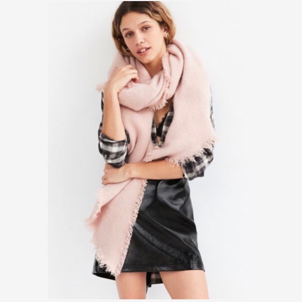 Urban Outfitters Dusty Pink Scarf